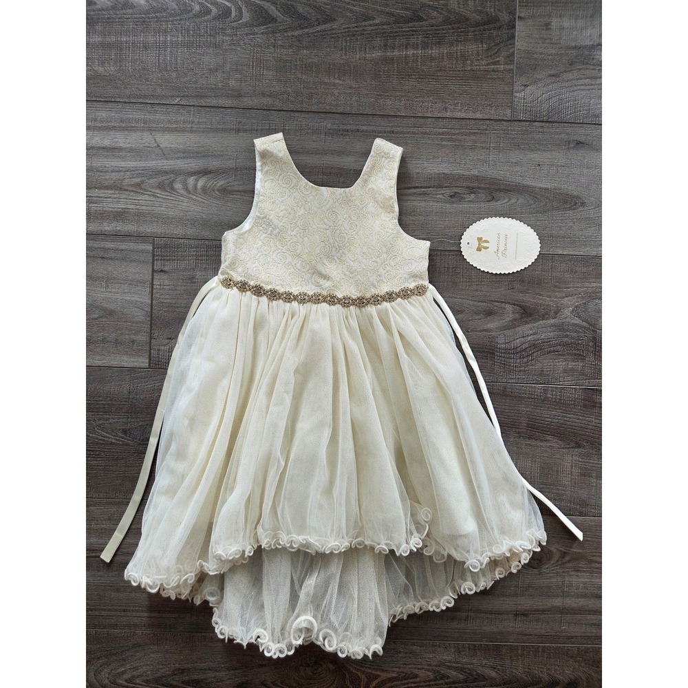 American Princess toddler girl flower‎ girl dress 4t